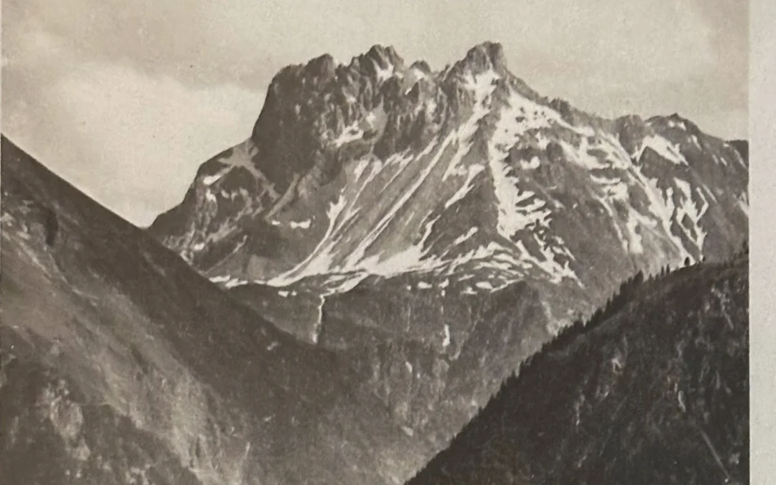 „Oberstdorf bay. Allgäu" – gefunden auf einem Hamburger Flohmarkt