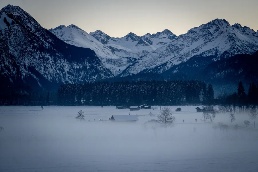 Aufnahme aus Balderschwang und Umgebung